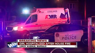 13-year-old rescued from burning Buffalo home