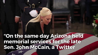 Meghan McCain’s Husband Hammers Twitter CEO After Disturbing Threat Against Her Remains Up for Hours