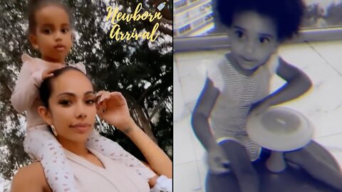 Erica Mena's Daughter Safire Learns How To Use Her Sit 'n Spin! 😃