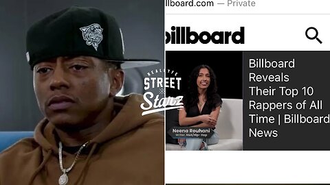 Cassidy on Billboard not including him on the Top 50 list, and responds to AR