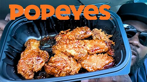 Popeyes NEW Sweet n Spicy Wings Review