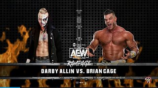 AEW Rampage Darby Allin vs Brian Cage