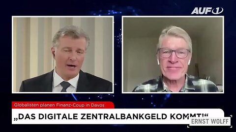 WEF-Agenda: „Das digitale Zentralbankgeld kommt!“ - Ernst Wolff im Gespräch mit AUF1