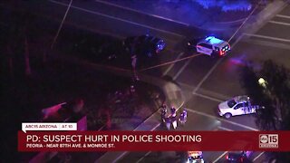 Suspect hurt in Peoria police shooting