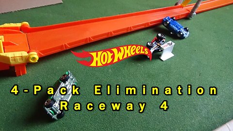 Hot Wheels 4-Pack Elimination Raceway Tournament (Race 4)