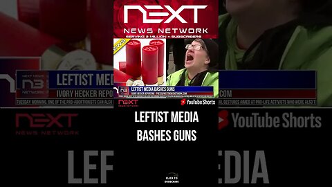 Leftist Media Bashes Guns #shorts