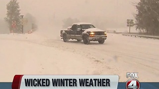 Winter weather wreaks havoc across country