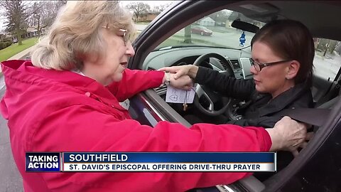 Church offers drive through prayers for Good Friday