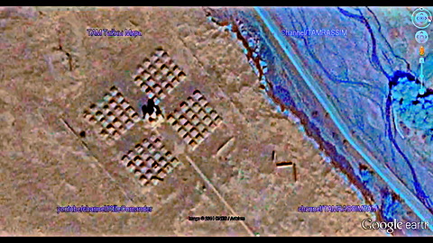 Hidden megalithic structures, connections with aliens and geoglyphs in China.