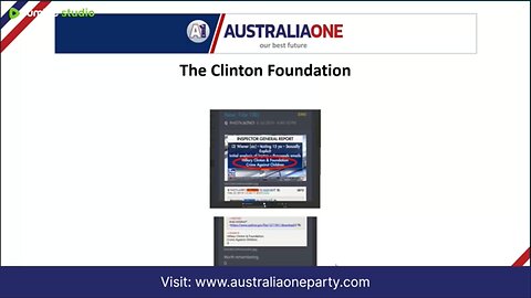 Ricardo Bosi : Australia One Party : exposing Clintons and frazzle drip part 2