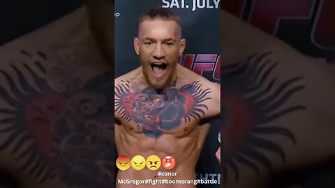 #conor McGregor#fight#boomerang#battle #shorts