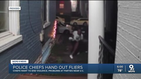 Doorbell video shows aftermath of shooting at Cincinnati college party