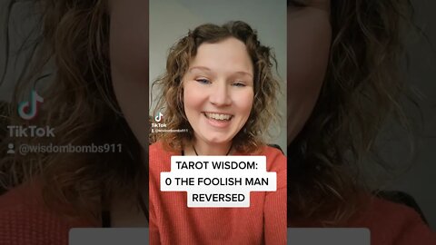 ❤️ Tarot Wisdom: The Foolish Man REVERSED