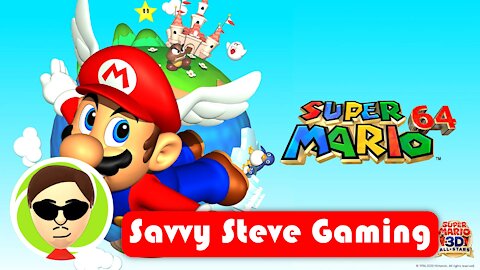 Super Mario 64 pt.4 (Even More Castle Secrets and the Shifting Sand Land)