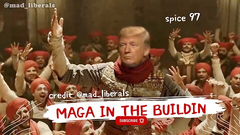 Donald Trump's first day as speaker. HOUSE OF MAGA.