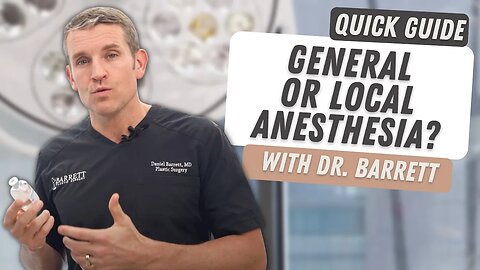 What Type Of Anesthesia Is Best For You?
