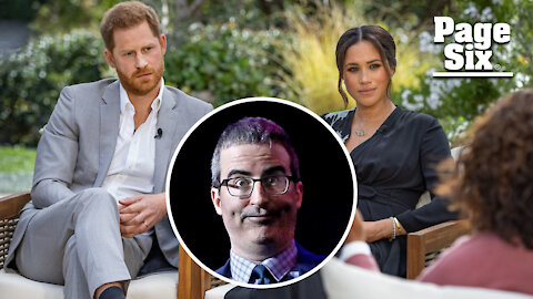 John Oliver's 2018 warning to Meghan Markle resurfaces after Oprah interview