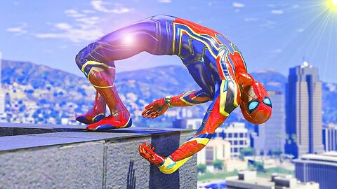 GTA 5 SPIDERMAN Ragdolls Compilation Episode 37 (Euphoria Physics Showcase)