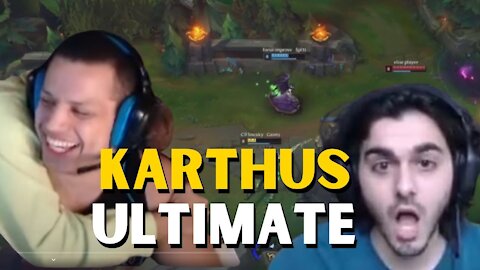 LOLTYLER1 AND MICAIYLA , KARTHUS ULTIMATE, AGURIN STEALS BARON BY ACCIDENT, BEST MOMENTS STREAMS LOL