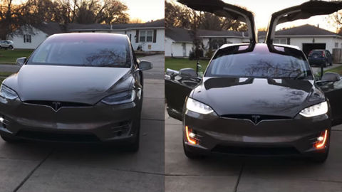 Buckle Up And Prepare To Be Amazed With Tesla's Christmas Light Show