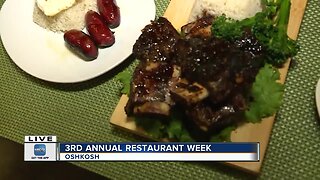 Restaurant week returns to Oshkosh