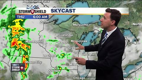 Michael Fish's NBC26 weather forecast