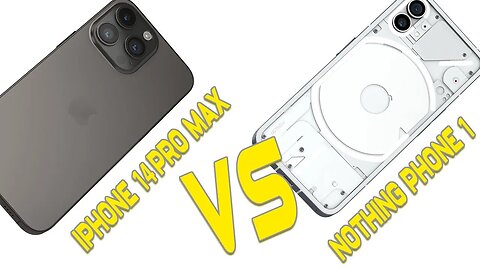Nothing Phone 1 vs Apple iphone 14 Pro Max Comparison