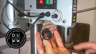 How to replace a drill press spring