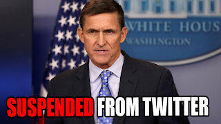 GENERAL FLYNN SUSPENDED FROM TWITTER