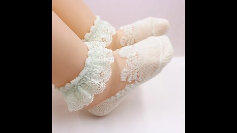ANNUAL SALE!! Summer Girl Socks Ruffle Socks for Little Girl