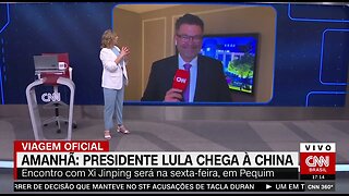 o presidente Lula se encontra com o mandatário da China, Xi Jinping em Pequim. Diretamente de Xangai