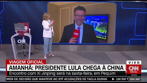 o presidente Lula se encontra com o mandatário da China, Xi Jinping em Pequim. Diretamente de Xangai