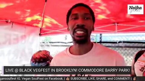 LIVE @BLACK VEGFEST IN BROOKLYN! Commodore Barry Park!