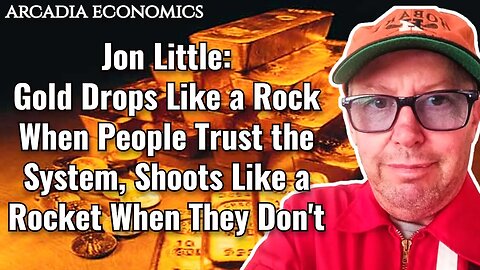 Jon Little: Gold Drops Like a Rock When People Trust the System, Shoots Like a Rocket When They Dont