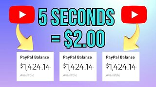 EARN $2 EVERY 5 SECONDS! *EASIEST Make Money Trick (Make Money Online 2024)