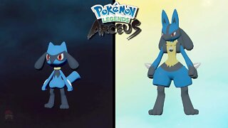 How to Find Riolu and Evolve It Into Lucario in Pokemon Legends Arceus