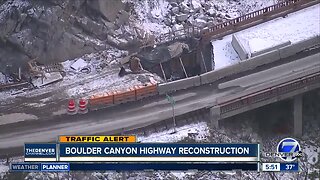 Boulder Canyon highway reconstruction update