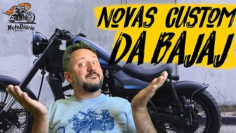 😮😮 2 NOVAS motos CUSTOM da BAJAJ ESPERADAS PARA 2023 😮😮