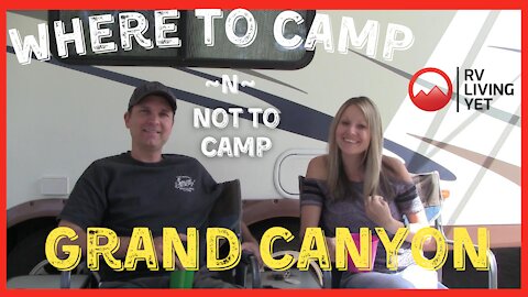 Where to Camp and Not To Camp Grand Canyon