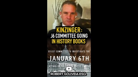 Kinzinger: J6 Committee Going in History Books #shorts