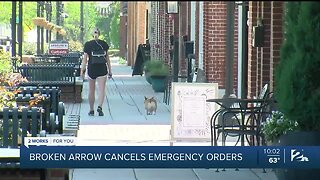 Broken Arrow Cancels Emergency Orders