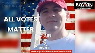 ALL VOTES MATTER Rallies For NC Starting in September Peter Boykin For NC Lt Governor 2024