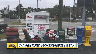 Donation bins in New Port Richey will stay