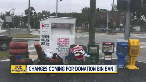 Donation bins in New Port Richey will stay