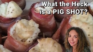 What the Heck is a PIG SHOT? Great Carnivore Snack or Appetizer - Give it a Try!!