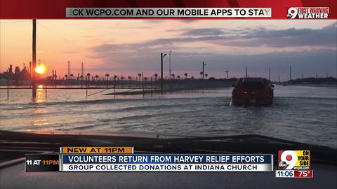 Volunteers return from Harvey relief efforts