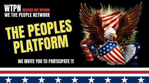 WTPN Live - WE THE PEOPLE NETWORK / PODCAST OVERVIEW