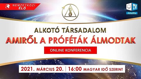 Alkotó társadalom. Amiről a próféták álmodtak | Nemzetközi online konferencia