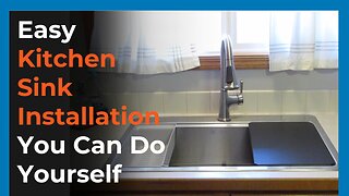 How To Replace A Kitchen Sink and Faucet | DIY Kitchen Sink Installation