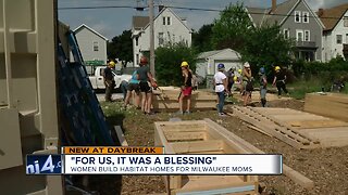 Women build Habitat homes for Milwaukee moms